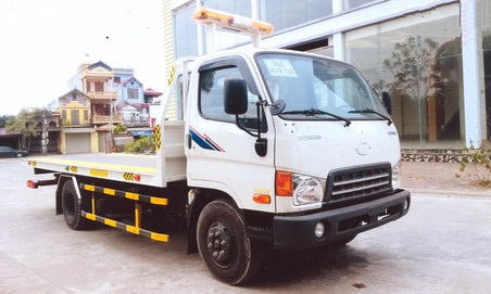 Xe chở ô tô sàn trượt Hyundai HD99 5 tấn 2021